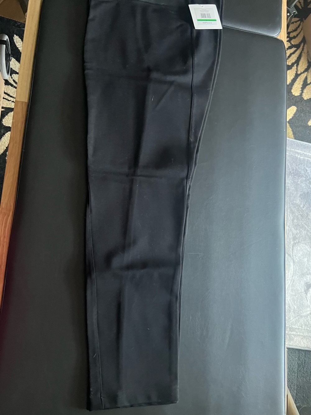 Ellen Tracy Black Straight Leg Pants